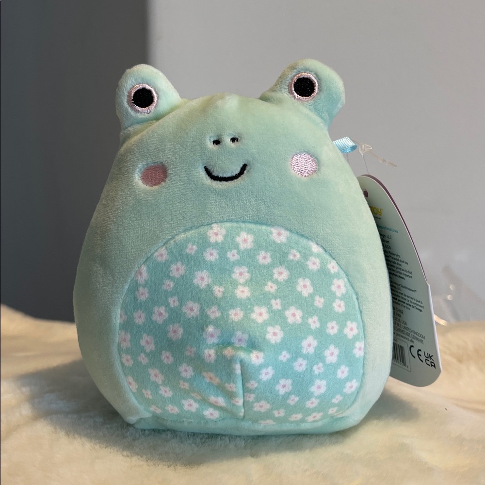 💚4/$20-Squishmallows Fritz the Frog 5”